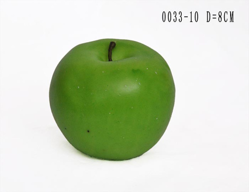 Муляж Яблоко зеленое 8 см / 0033-10 /уп 80/240/