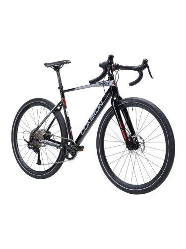 Велосипед грэвел COMIRON SPECTRUM I 700C-510mm SENSAH 1X11S, карбовилка, оси, чёрный terminator
