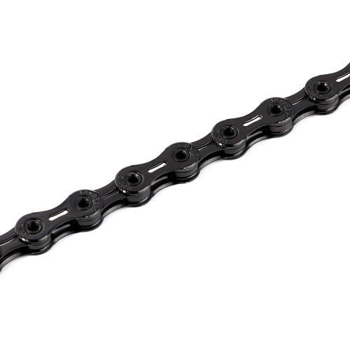 Велосипедная цепь SUMC 12 speed SX12SL BLACK 1/2"x11/128" 126L суперлайт 244 г (SHIMANO M9100 / KMC DLXC12) ГОСТ 30442-97 ISO 9633  /уп 25/