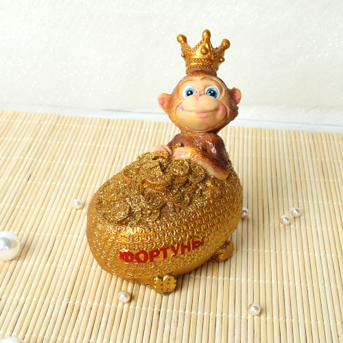 Копилка Богатства 9,5х6х11 см / YM16-27 /уп1/120/Акция