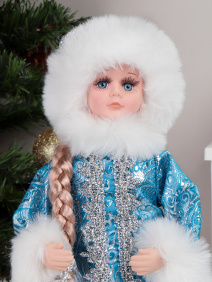 Фигурка Снегурочка 30 см / 15B23-12 /уп 36/ музыкальная
