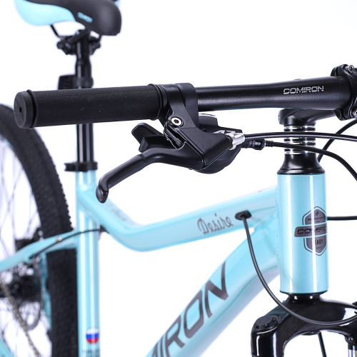 Велосипед 27,5" рама 17" 1x10sp COMIRON DESIRE голубой дымный