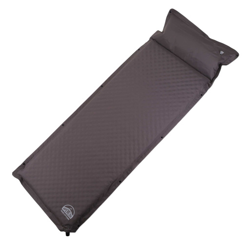 Коврик Самонадувающийся "ИРЕМЕЛЬ" 192х66х5/ Peach Skin Taupe/ с подушкой АКЦИЯ