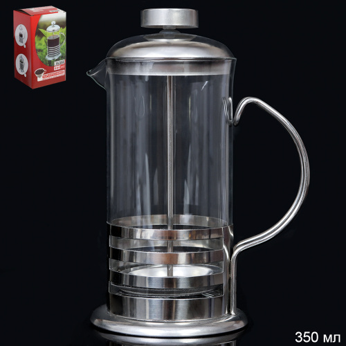 Френч-пресс 350 мл нержавейка / 350 /уп 60/