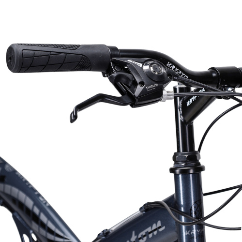 Велосипед 26" рама 18" 21sp KRYPTON PHANTOM серый полис чёрный