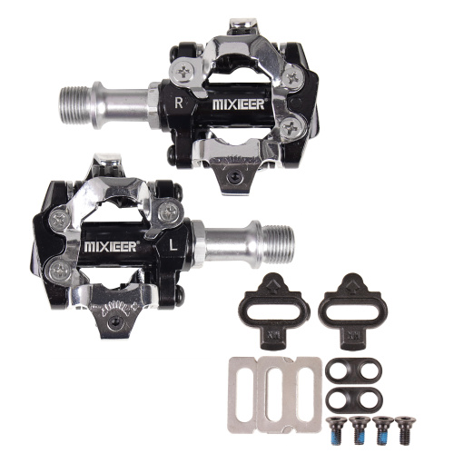 Педаль для MTB эксперт MIXIEER GENGIS KHAN MX-P520, CNC алюминий, CR-MO ось 3 пром.подшипника, 9/16, 1 пара в индивид. коробке. /уп 50/