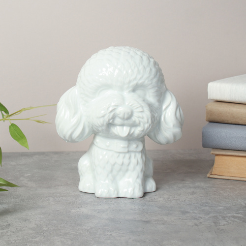 Статуэтка-Копилка Собачка 14 см / YBN-110 /уп 24/ нет пробки для отверстия