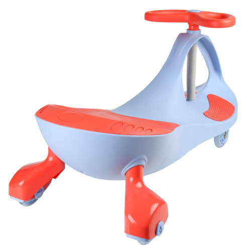 Толокар QT-8097 сиреневый/светящиеся полиуретановые колеса 80 мм/уп5