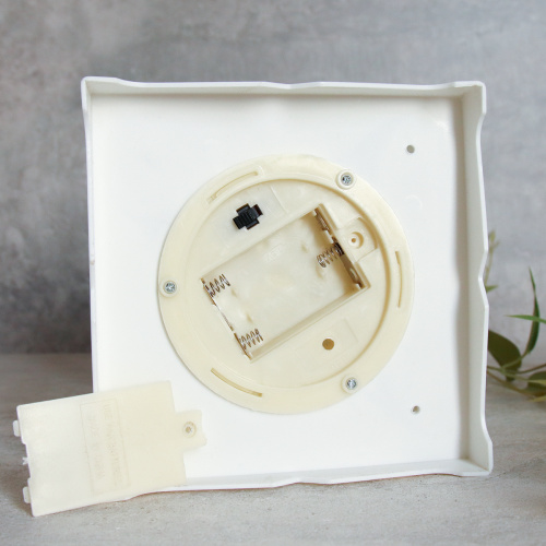 Светильник фонарь настольный Новогодний 33 см белый / YR2411W /уп 24/от батареек