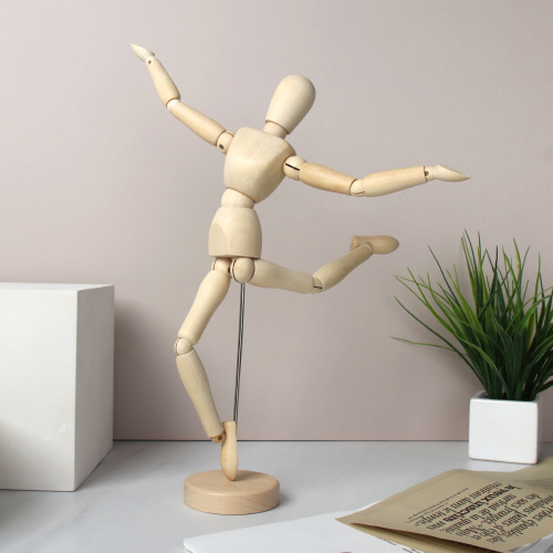 Сувенир Человек деревянный 33 см / H-33 /уп 50/