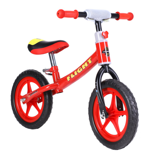 Беговел 12" COMIRON Flight / GH09 / уп 6 / Цвет: красный-желтый/ КРАТНО УПАКОВКЕ 6 ШТ.