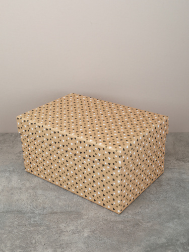 Коробка подарочная 3 штуки 22х15х11 см / 3367-2887 /уп 36/крафт