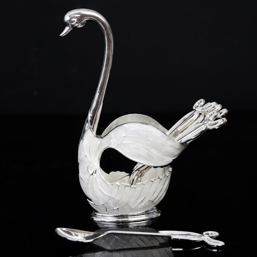 Ложки в наборе 7 предметов / 270-10 -серебро /уп 100/