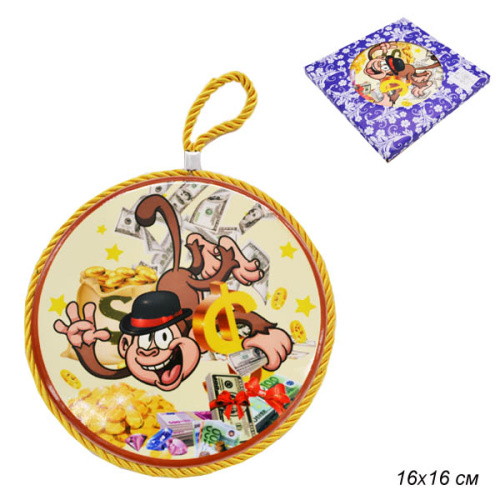 Подставка под горячее 16х16 см Богатства в дом / YX300 /уп 36/ Акция 