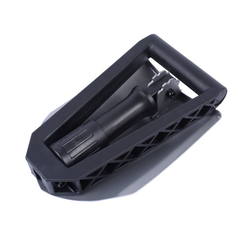 Лопата складная саперная ИРЕМЕЛЬ СПУТНИК-01 тол.1.5мм, дл.59см, лезвие 22x15.5см,термообр. углерод. сталь, 42-46°HRC, нейлон. ручка, чехол/736825/уп12