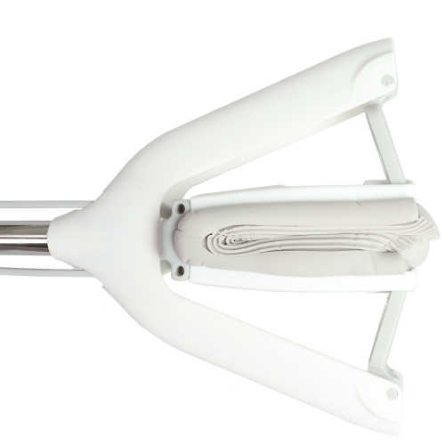 Швабра с отжимом насадка из мягкого ПВХ 28х115 см / J1 /уп 40 /нерж