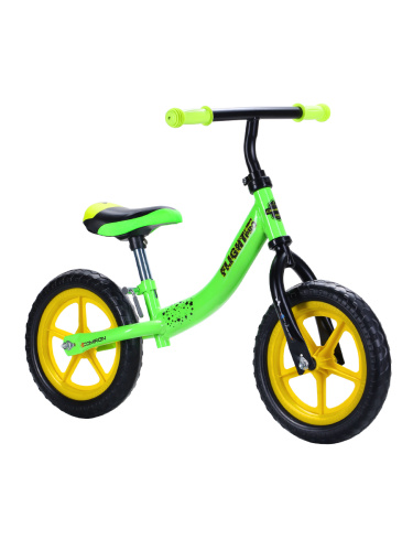 Беговел 12" COMIRON Flight Pro / CB1205 / уп 6 / Цвет: неоновый/ КРАТНО УПАКОВКЕ 6 ШТ.