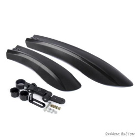 Крылья для велосипеда с колёсами на 26"-4.0 Tyre. комплект 2 шт. Цвет: Черный. / PGCNG-43 /уп 50/