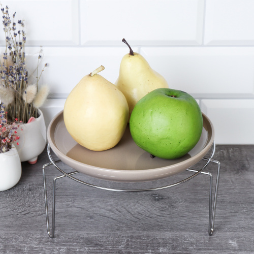 Подставка под горячее 21х10,5 см металл / LF-008 /уп 200/0.136