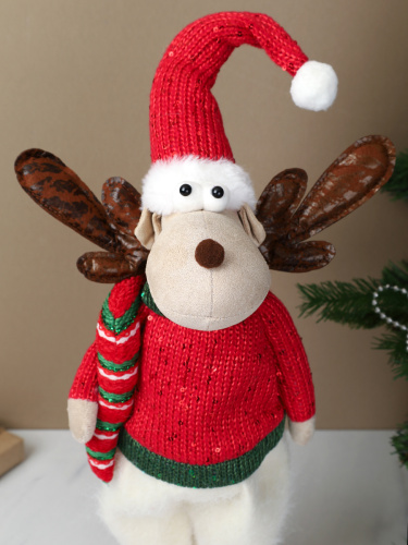 Новогоднее украшение Олень 45 см / AW-105 /уп 48/