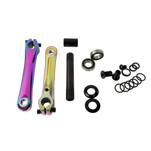 НАБОР Система шатунов для bmx KENLI, Шатуны 170мм, Каретка 41,2мм, Ось 22мм/8 зубьев, Подшипники промышленные. /KL-8809/ уп10/