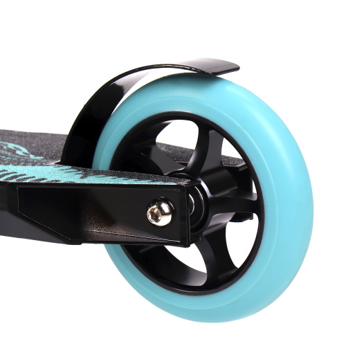 Самокат трюковый дека 110x500мм колёса PU-AL110мм руль 490мм RAPTOR / GT301AY/БК/уп 10/