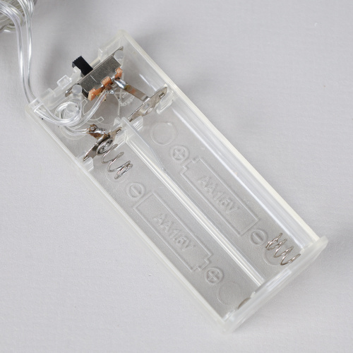 Гирлянда светодиодная 2 м 10 LED Листья / GN8 /уп 100/