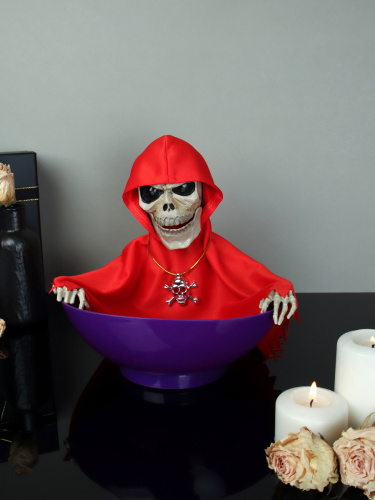 Сувенир прикол-ужастик Хэллоуин красный / HNR193 /уп.36/ АКЦИЯ / 142370     