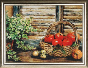 Картина гобелен 30x40 Осенний урожай /DL2902 /