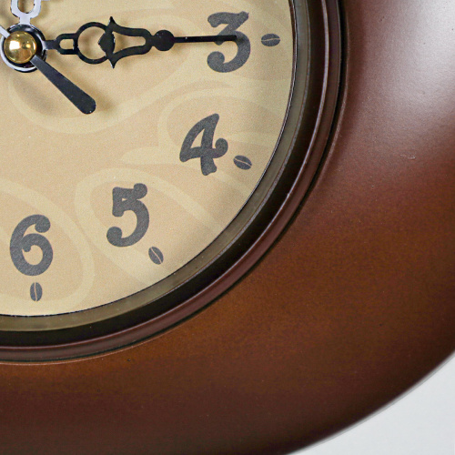 Часы настенные Чашка с кофе 31,5х30,5 см / 2979 /уп 30/