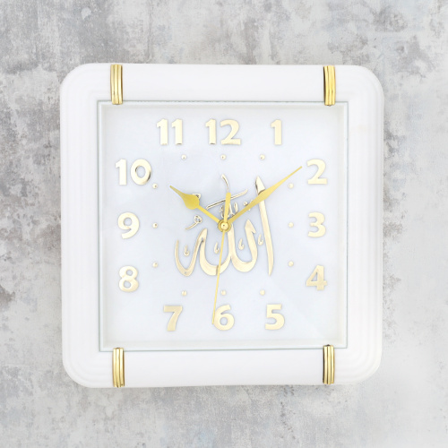 Часы настенные Мусульманские 24х24 см / NE-8429 /уп 30/