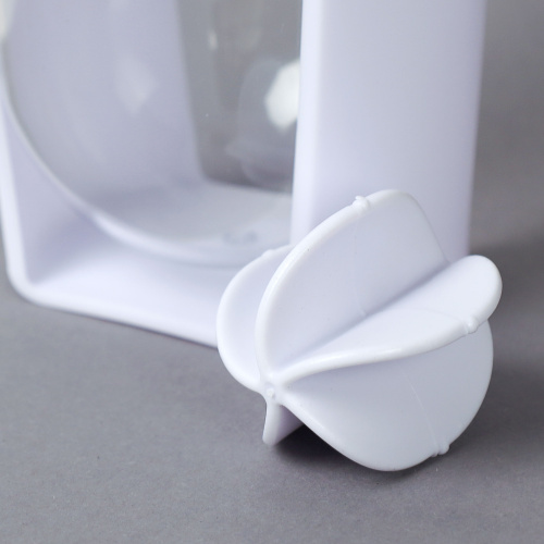 Бутылка/Шейкер MODERN SHS-590 белый, для спортивного питания 590ML/уп60